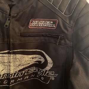 Harley Davidson warm weather riding jacket.